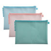 Picture of EXACOMPTA ZIP LOCK FOLDER PASTEL A4